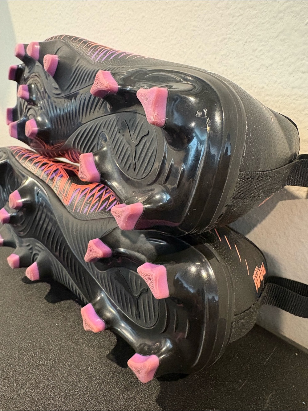 PUMA Future Play 8 FG AG Soccer Cleats Kids Youth Size 4Y Fast Shipping Pink - Picture 11 of 11